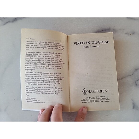 Vixen In Disguise By Kara Lennox Paperback - Picture 3 of 10